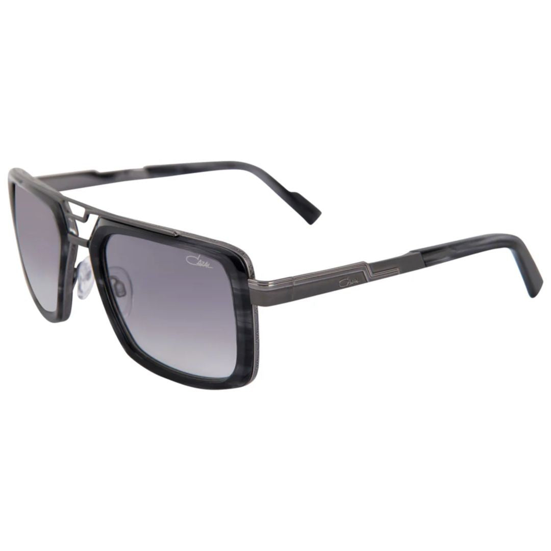 Cazal Mod 9104 Square Frame Sunglasses With Double Bridge