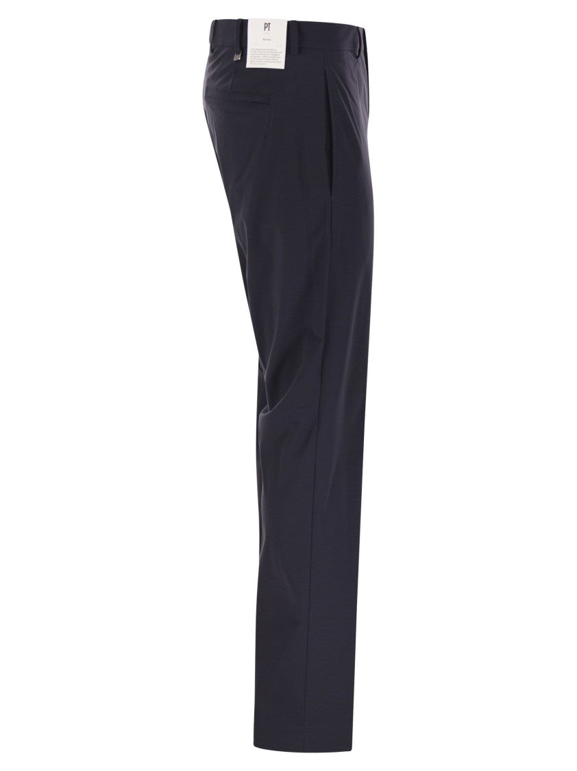 Pt Torino 'Epsilon' Trousers In Technical Fabric