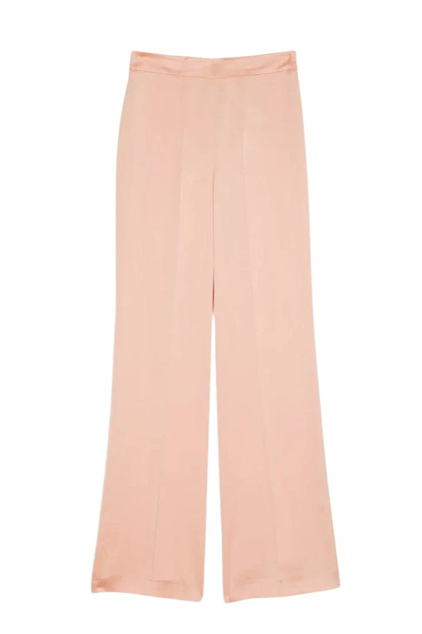 Twin-Set Twin Satin High Waisted Trousers