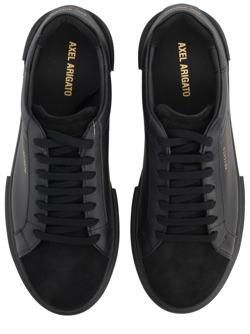 Axel Arigato Atlas Suede Accents Gold Branding Sneakers