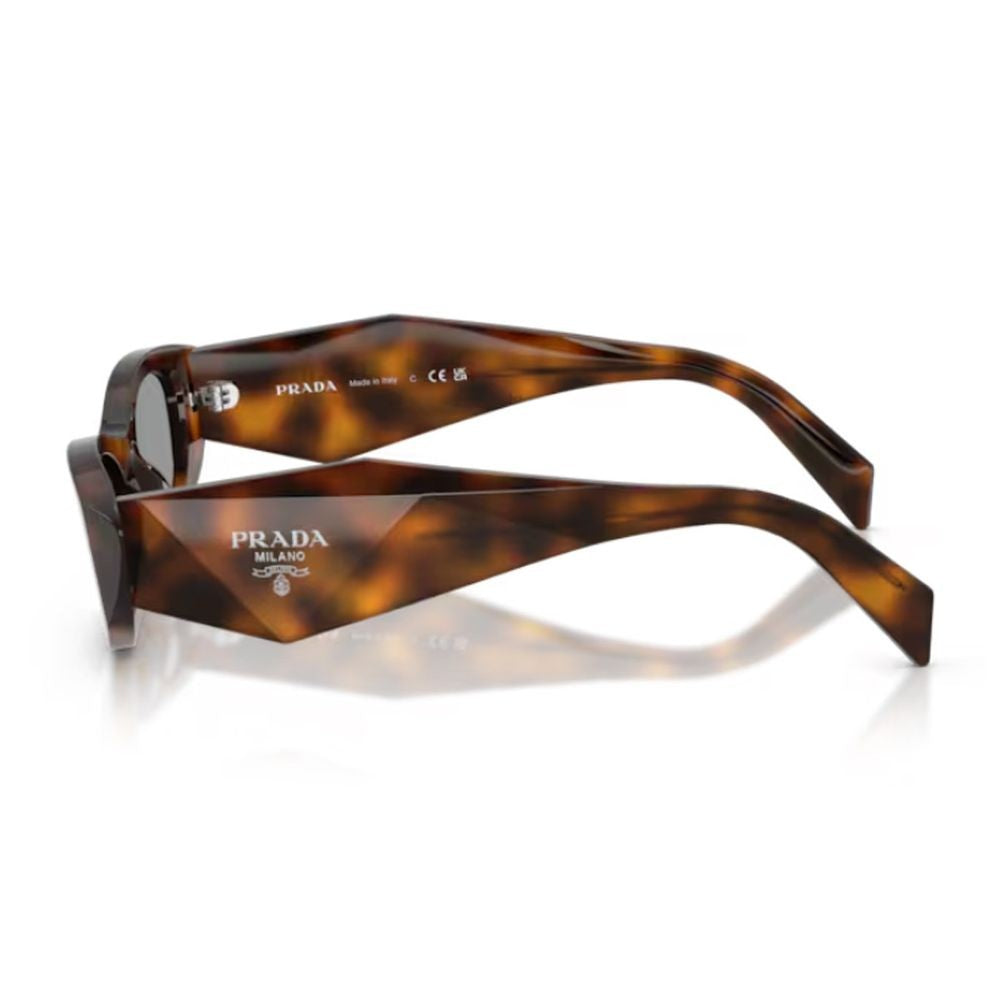 Prada Pr B16s Symbole Tortoise Acetate Sunglasses