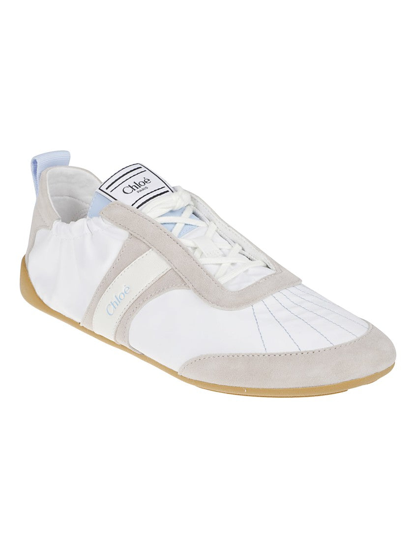 Chloé Kick Sneakers With Suede