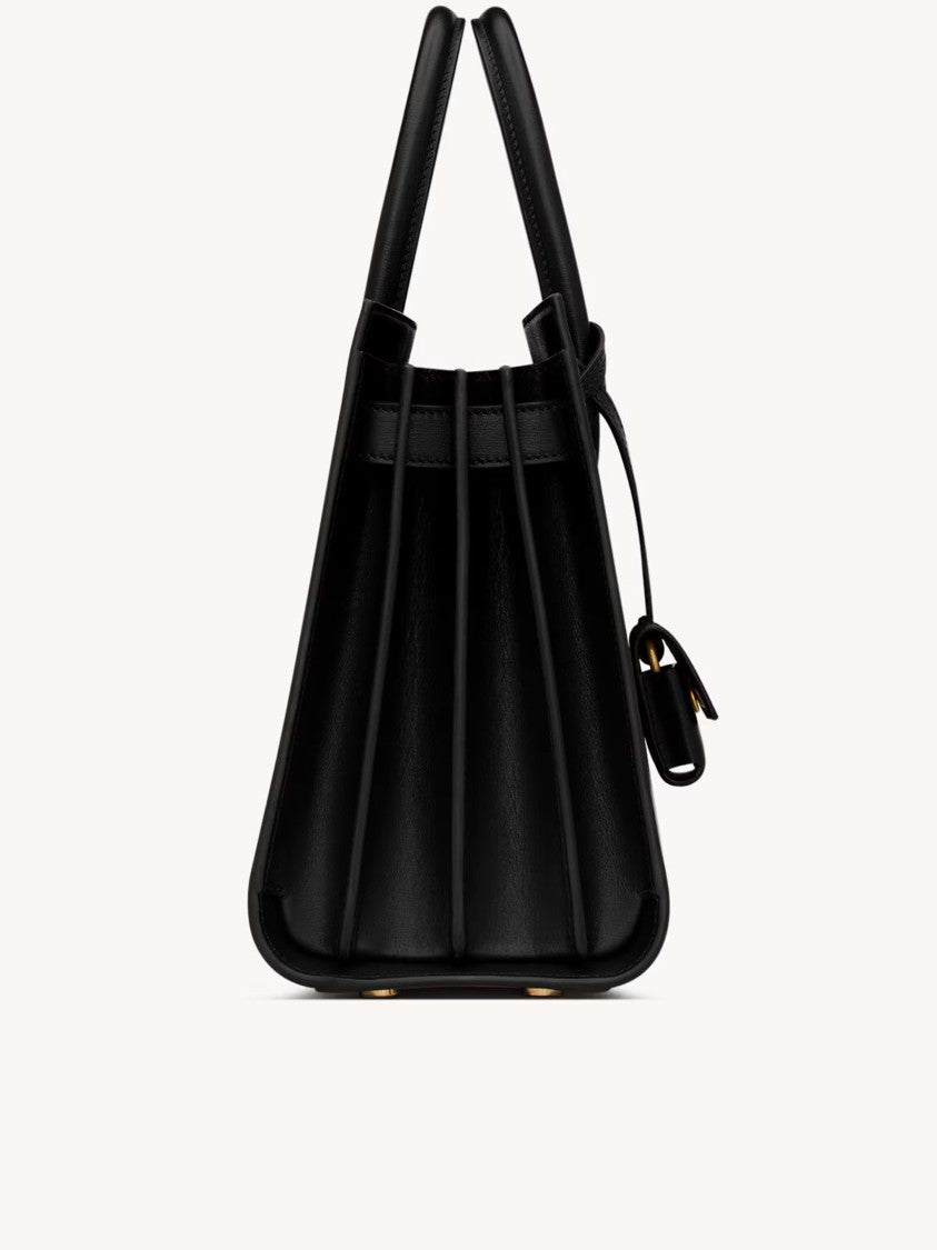 Saint Laurent Sdj Baby Structured Rectangular Leather Handbag