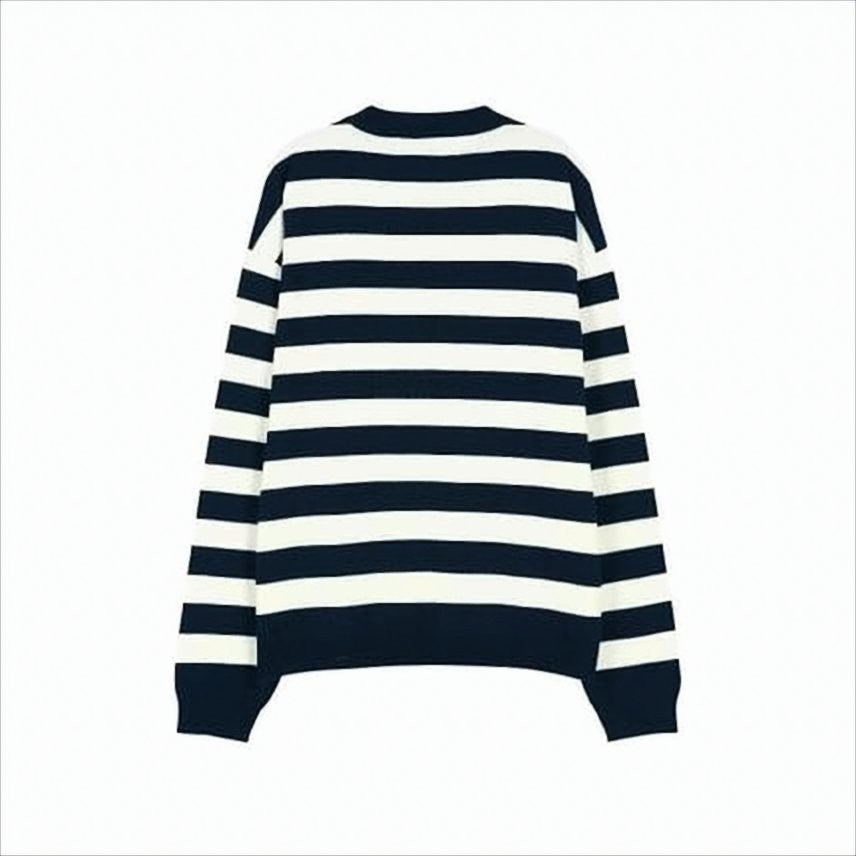 Andersson Bell Long-Sleeve Sweater With Bold Stripes