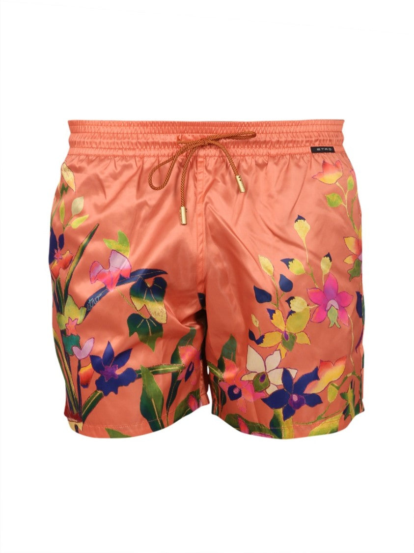 Etro Floral Print Swimsuit