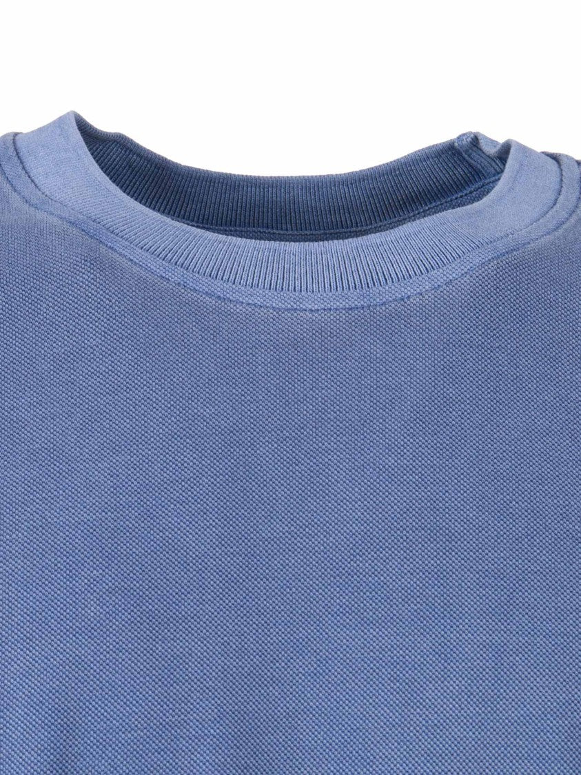 Fay Blue Piquet Tinto Frosted T-Shirt