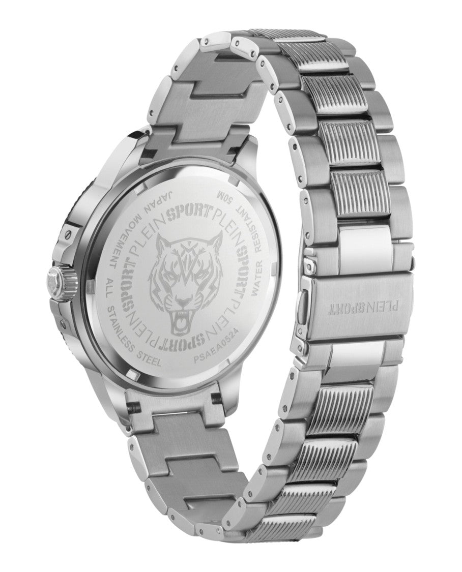Plein Sport City Rush Bracelet Watch With Black Enamel Dial