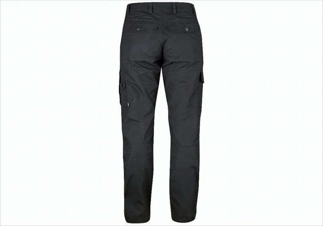 Fjallraven Kanken Tailored Black Straight-Leg Pants With Cargo Pockets