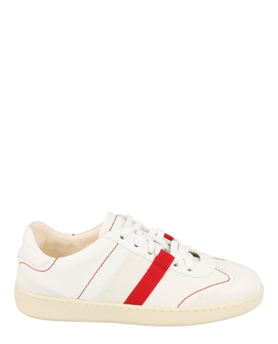 Ferragamo Garda Fresh Suede & Leather Sneakers