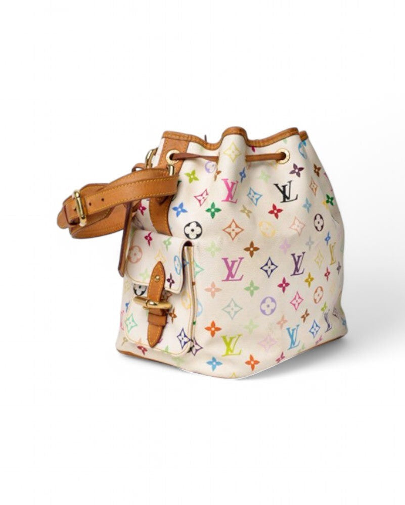 Louis Vuitton Noah Mm Multicolor White