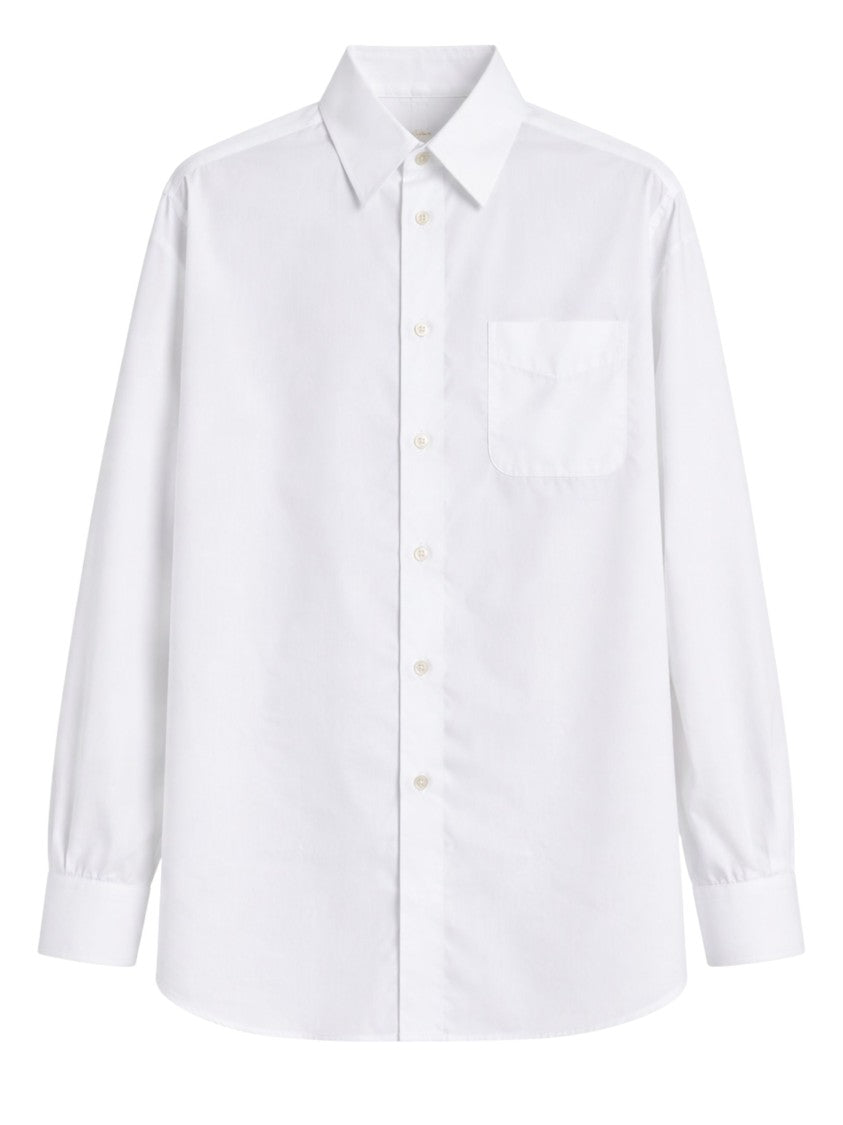 Namacheko White Grinda Pointed Collar Shirt