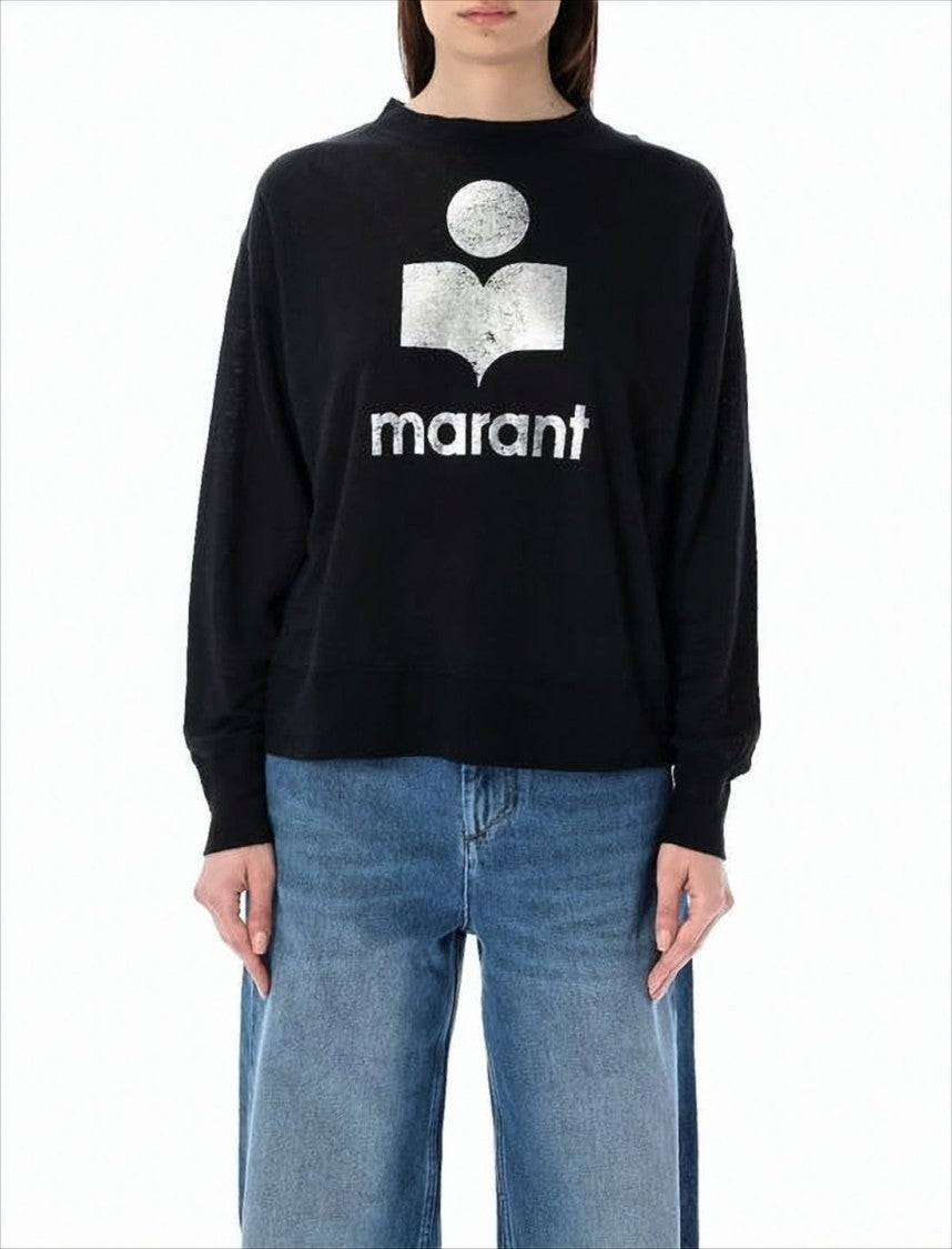 Isabel Marant Relaxed Fit Long-Sleeve Linen Top