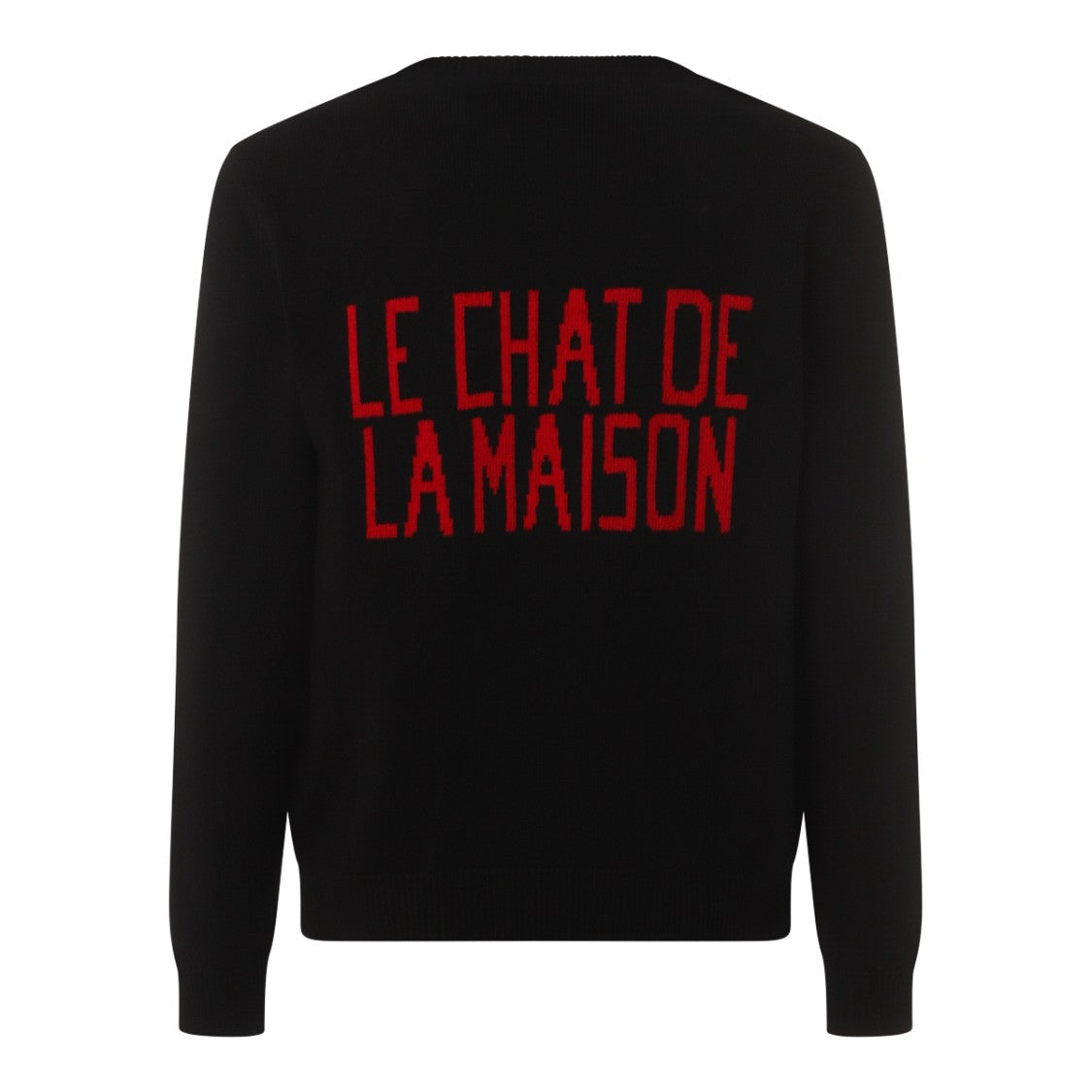 Valentino Black Cotton Knitwear