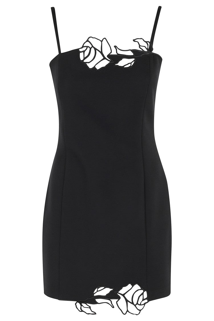 Blumarine Emb Cadi Crepe Dress