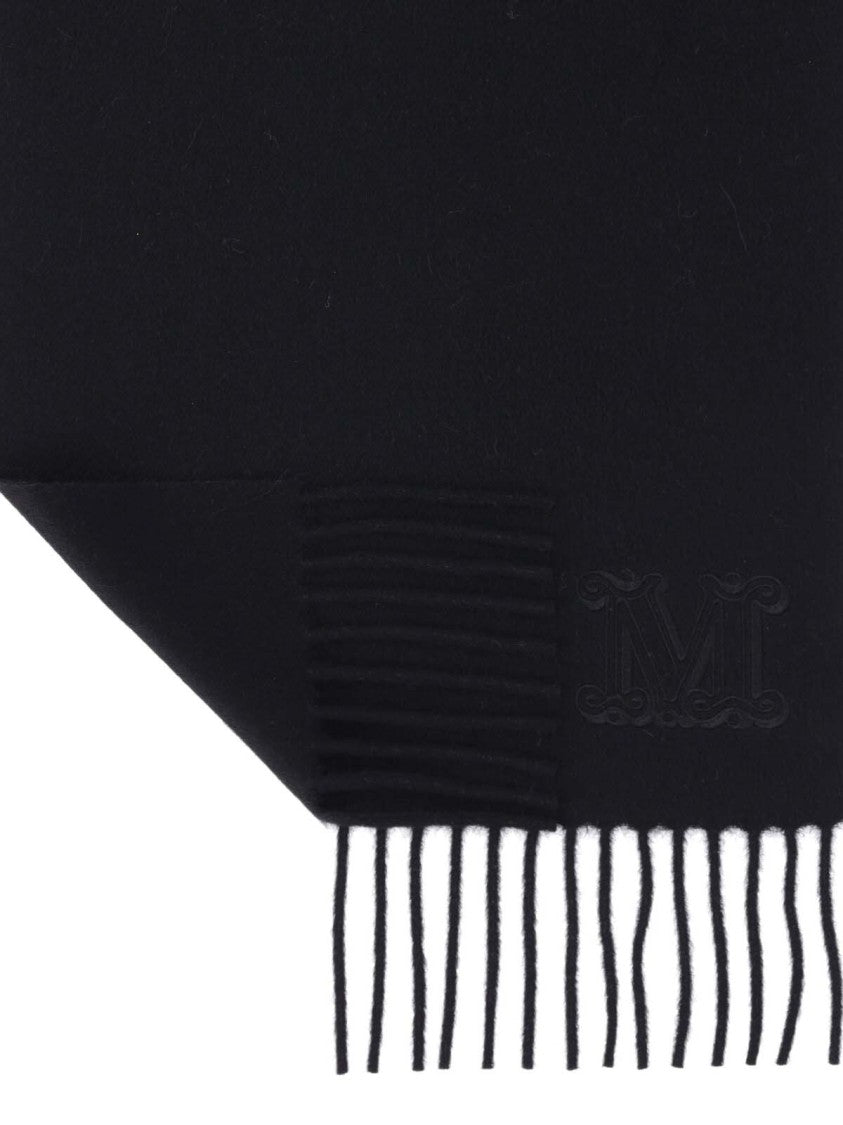 Max Mara "Wsdalia" Cashmere Scarf Black