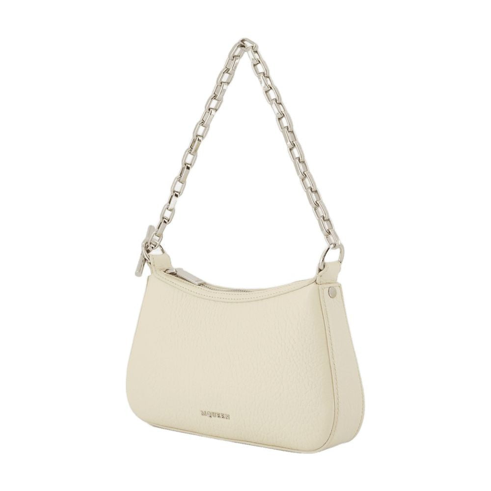 Alexander Mcqueen T-Bar Mini Handbag - Leather - Cream