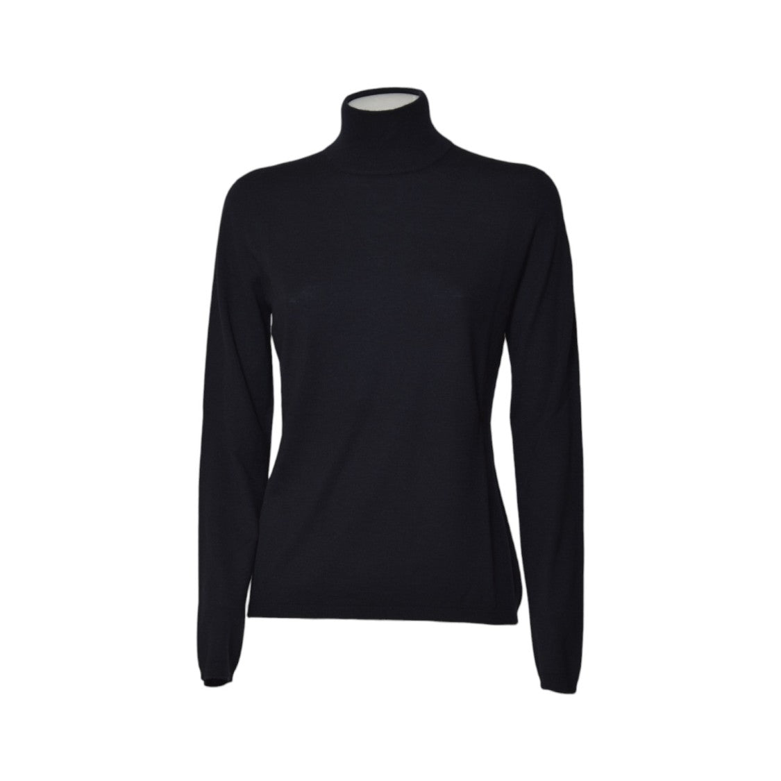 Max Mara Fitted Turtleneck Cashmere Sweater With High Neckline