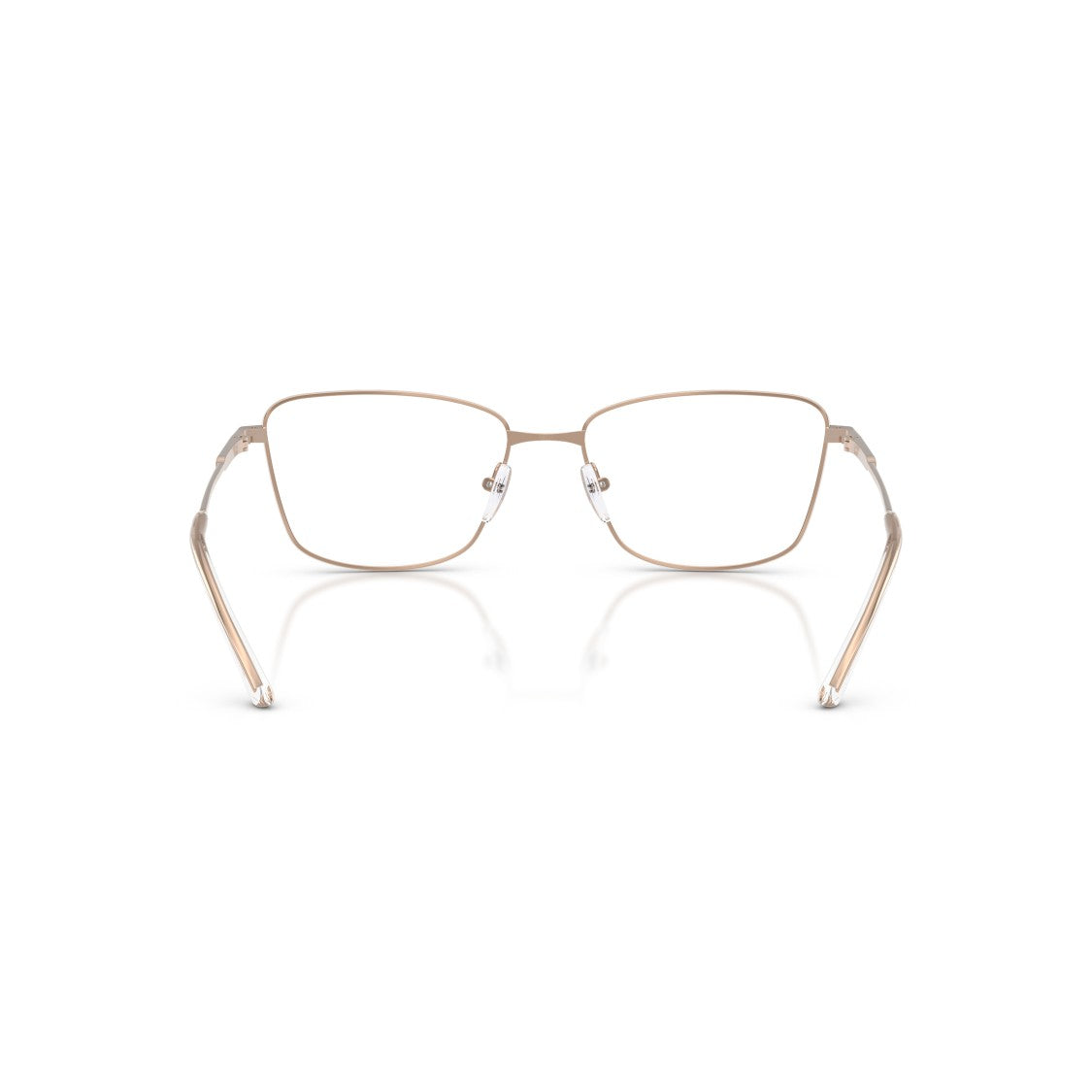 Emporio Armani 0Ea1185b Sleek Square Gold Metal Frame Eyeglasses