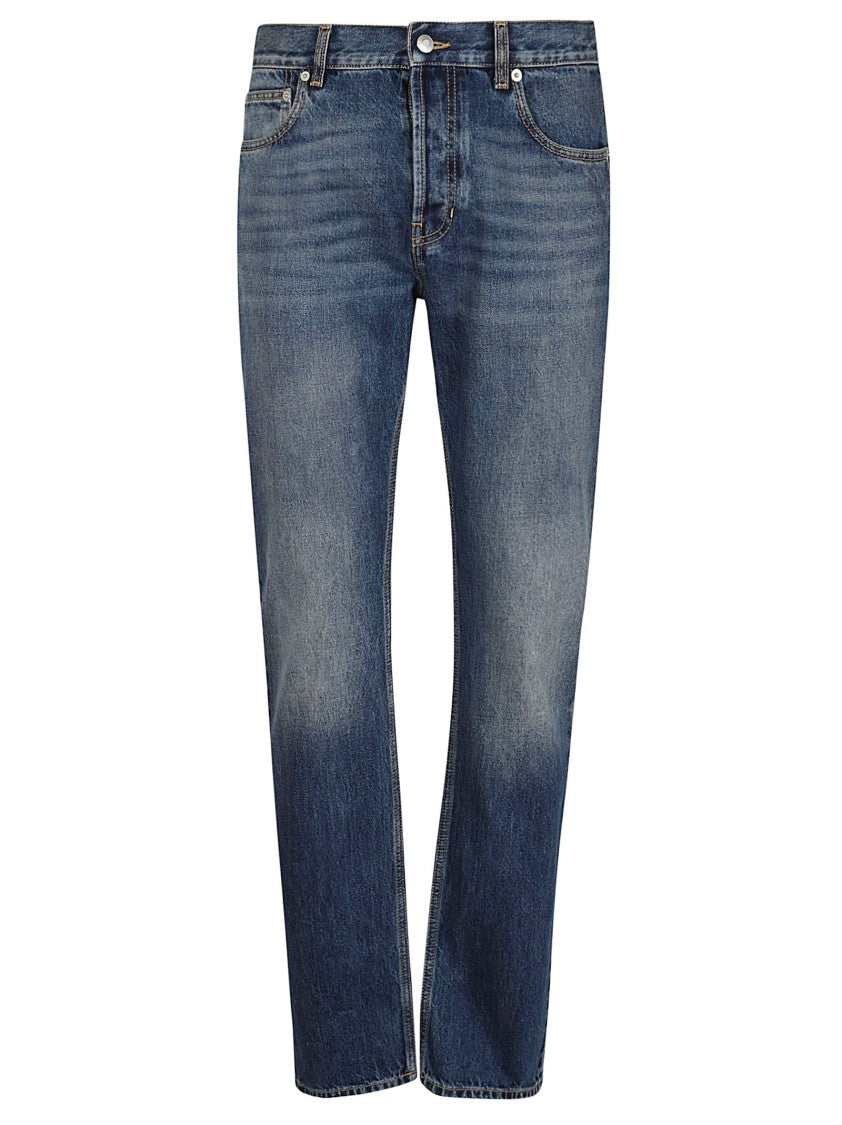 Alexander Mcqueen Cotton Denim Jeans