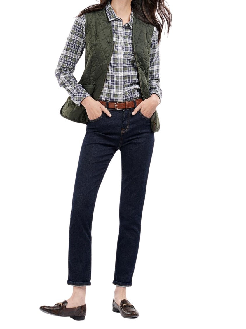 Barbour Quilted Green Jacket