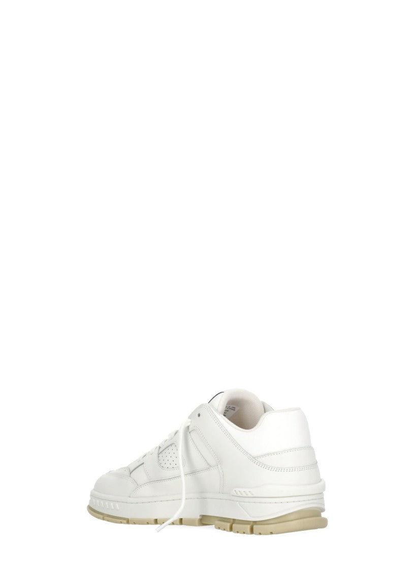 Axel Arigato White Area Lo Leather Sneakers