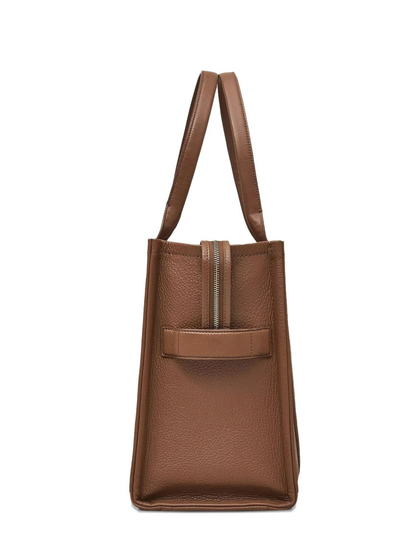Marc Jacobs Brown Leather Large Tote Bag