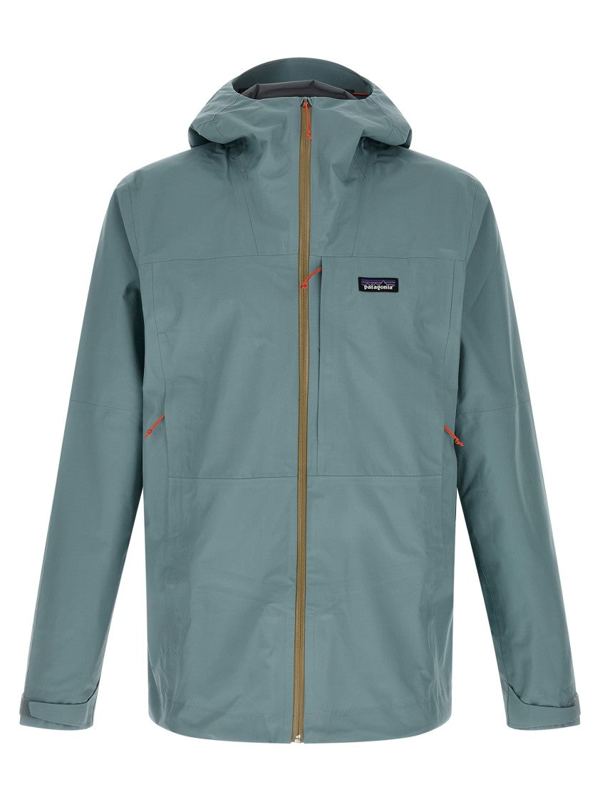 Patagonia Waterproof 3-Layer Boulder Fork Jacket With Adjustable Features