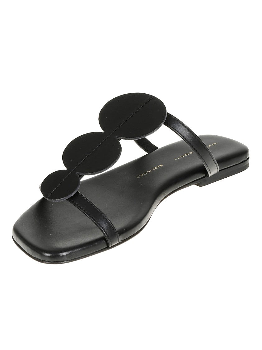 Liviana Conti Flat Mules Dots