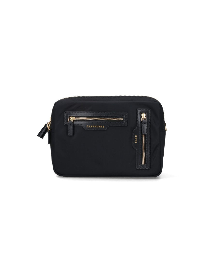 Anya Hindmarch "Trio" Crossbody Bag – Black