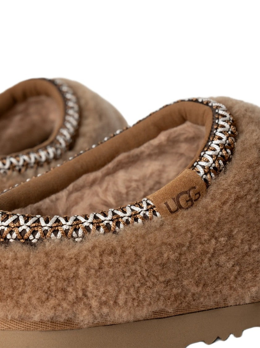 Ugg Maxi Curly Slip-On Shoes With Braided Trim