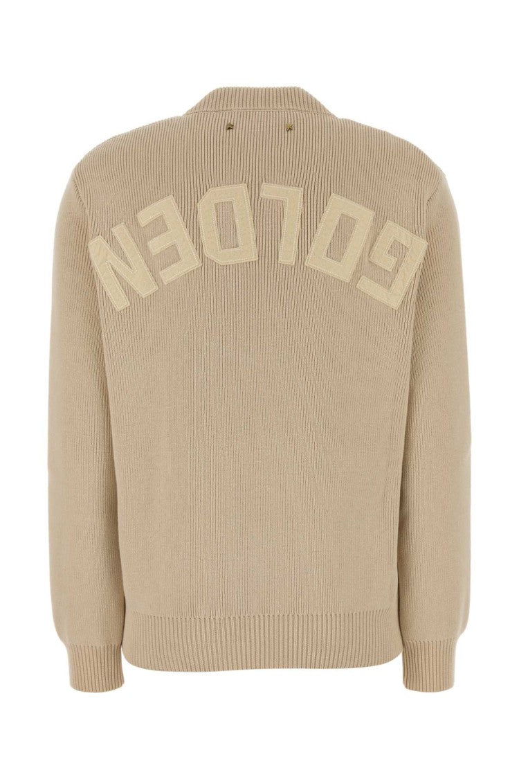 Golden Goose Beige Stretch Cotton Blend Dany Sweater