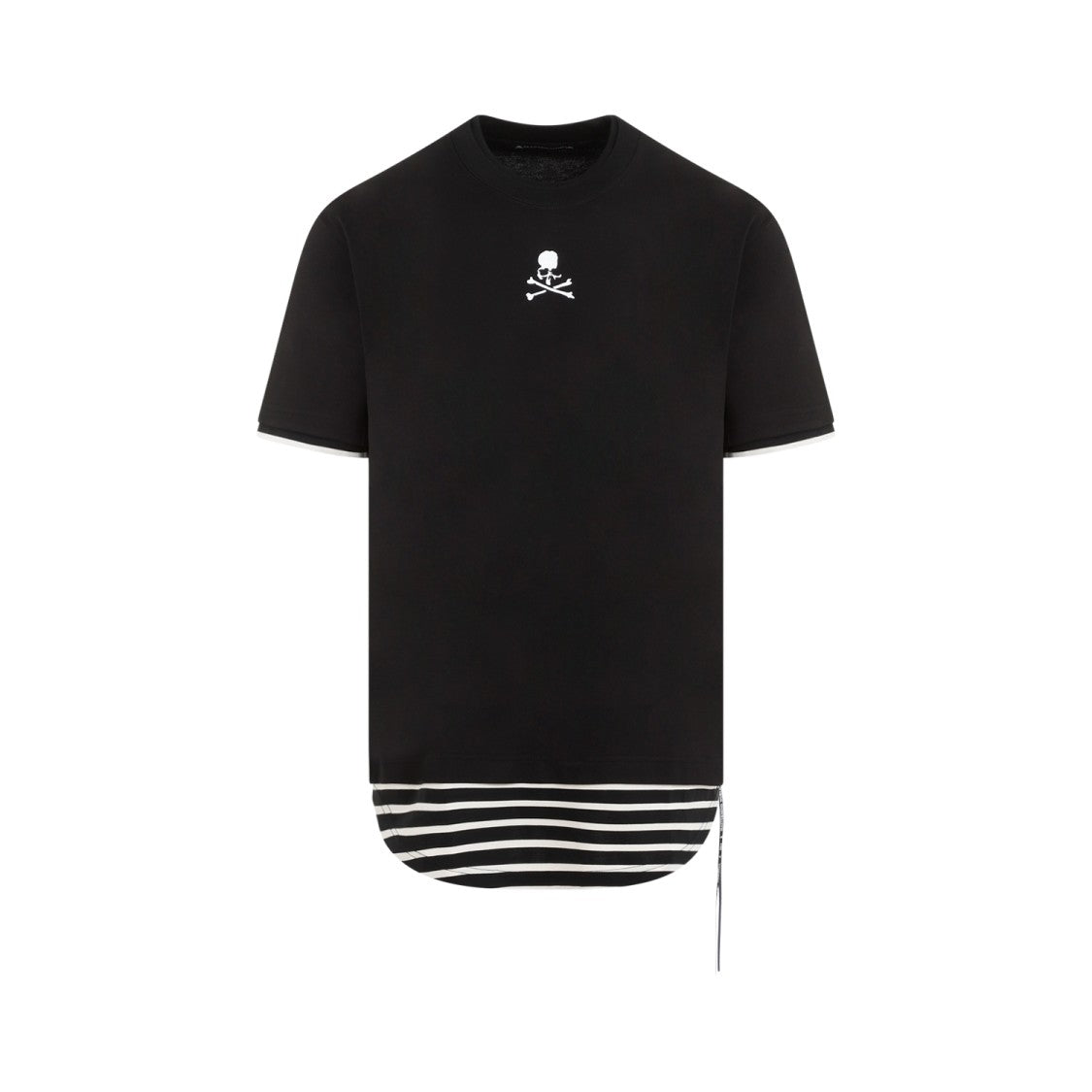 Mastermind World Layered Black Cotton T-Shirt