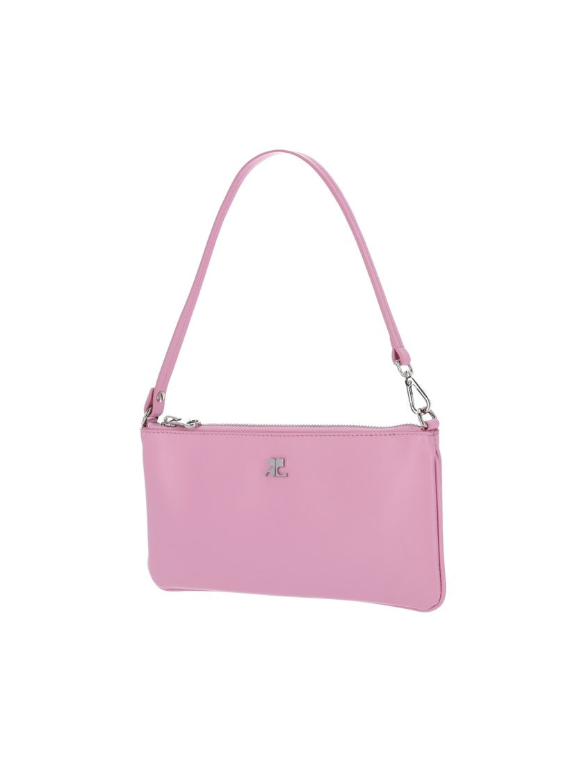 Courrèges Structured Pink Bag With Minimalist Design