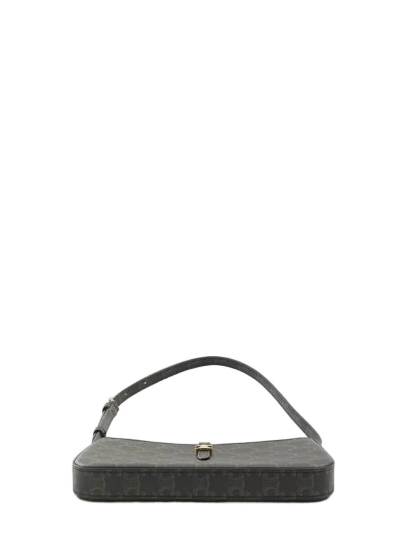 Celine Rectangular Black Tote Bag With Adjustable Strap