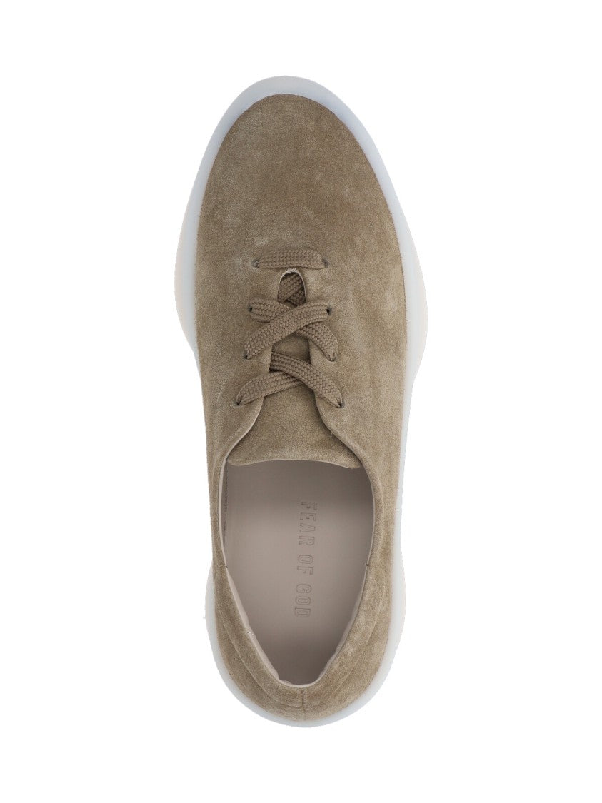 Fear Of God Suede Low-Top Sneakers With Rounded Toe