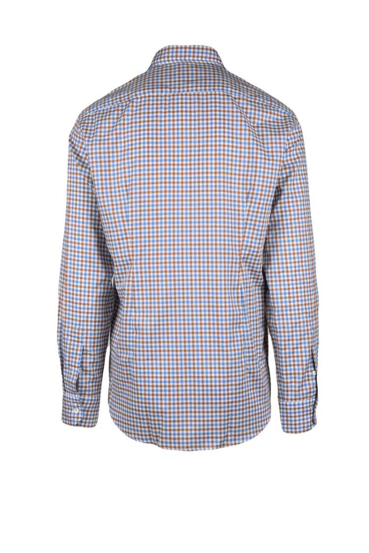 Himon's Multicolor Checkered Cotton Shirt