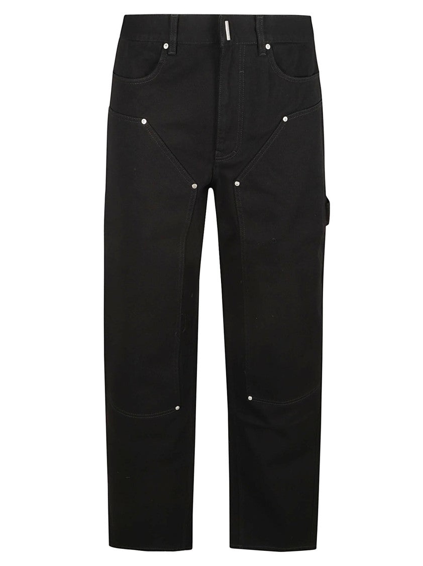 Givenchy Relaxed Fit Black Denim Jeans