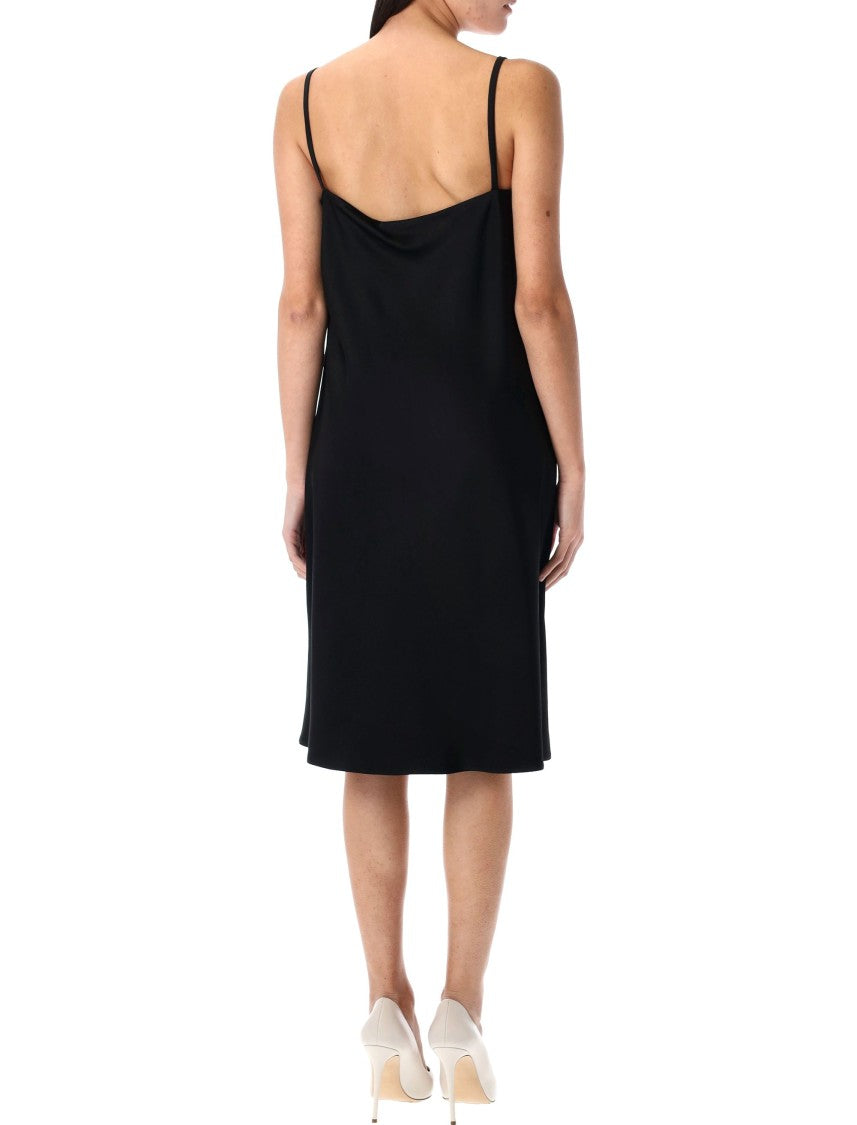 Versace Enver Satin Mini Dress