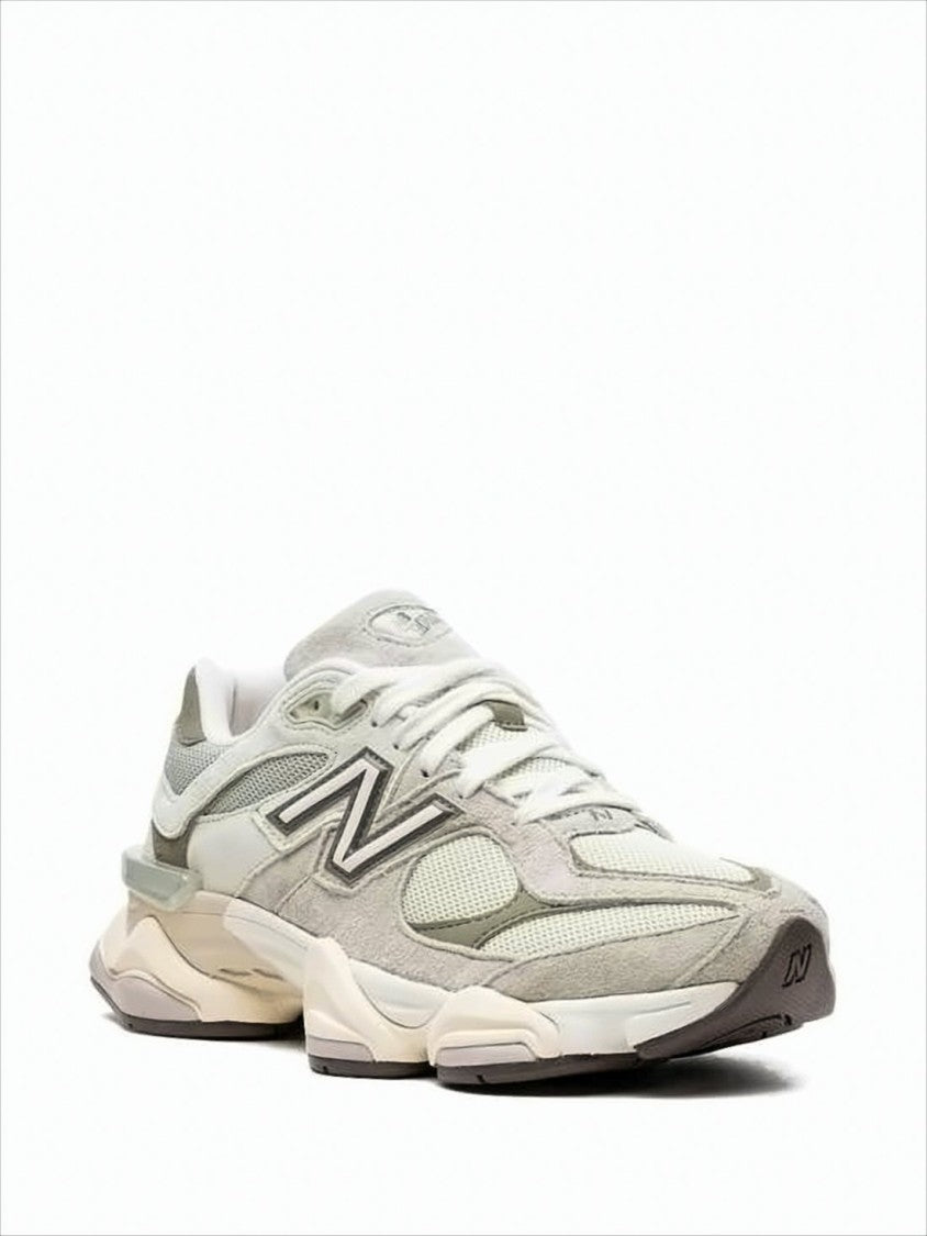 New Balance Layered Mesh And Suede Sneakers
