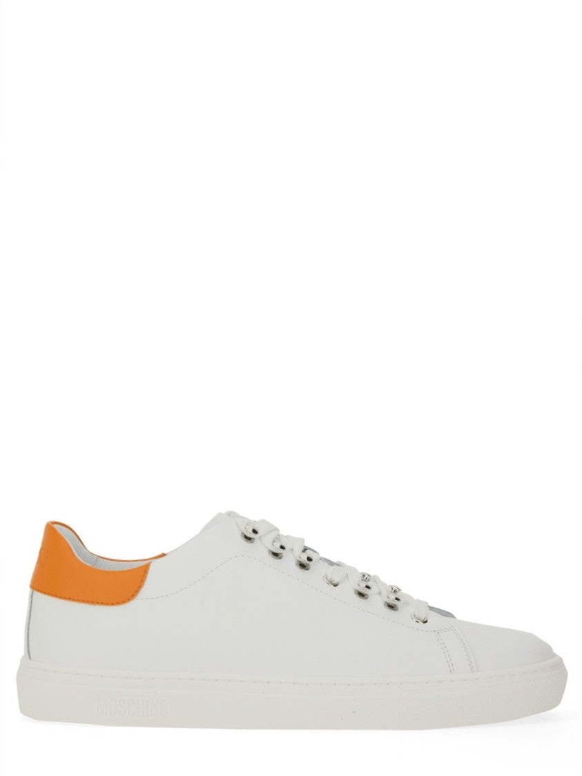 Moschino Leather Sneakers