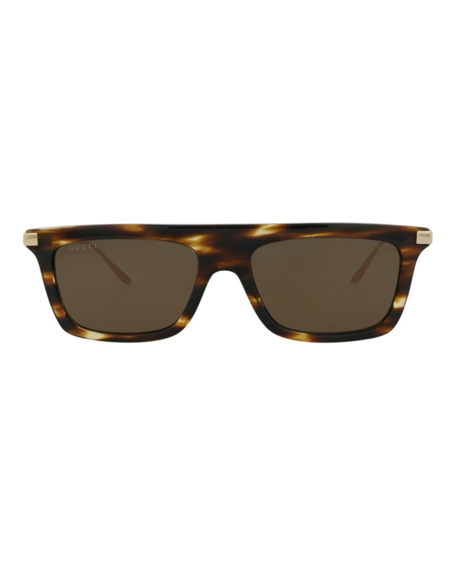 Gucci Square-Frame Recycled Acetate Sunglasses