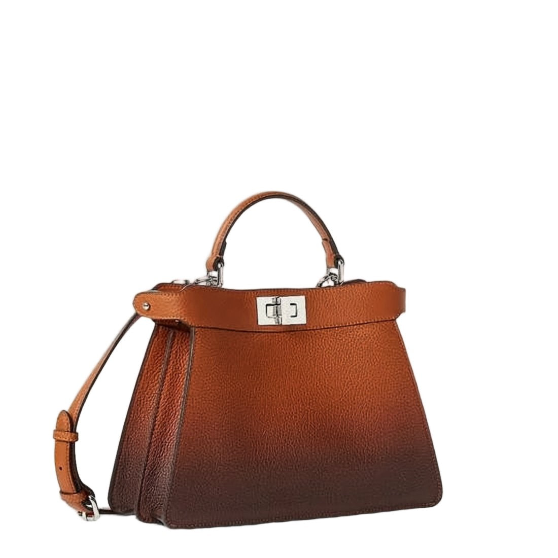 Fendi Gradient Calf Leather Shoulder Bag
