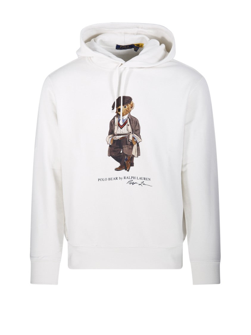 Polo Ralph Lauren Relaxed-Fit Hoodie With Playful Bear Graphic