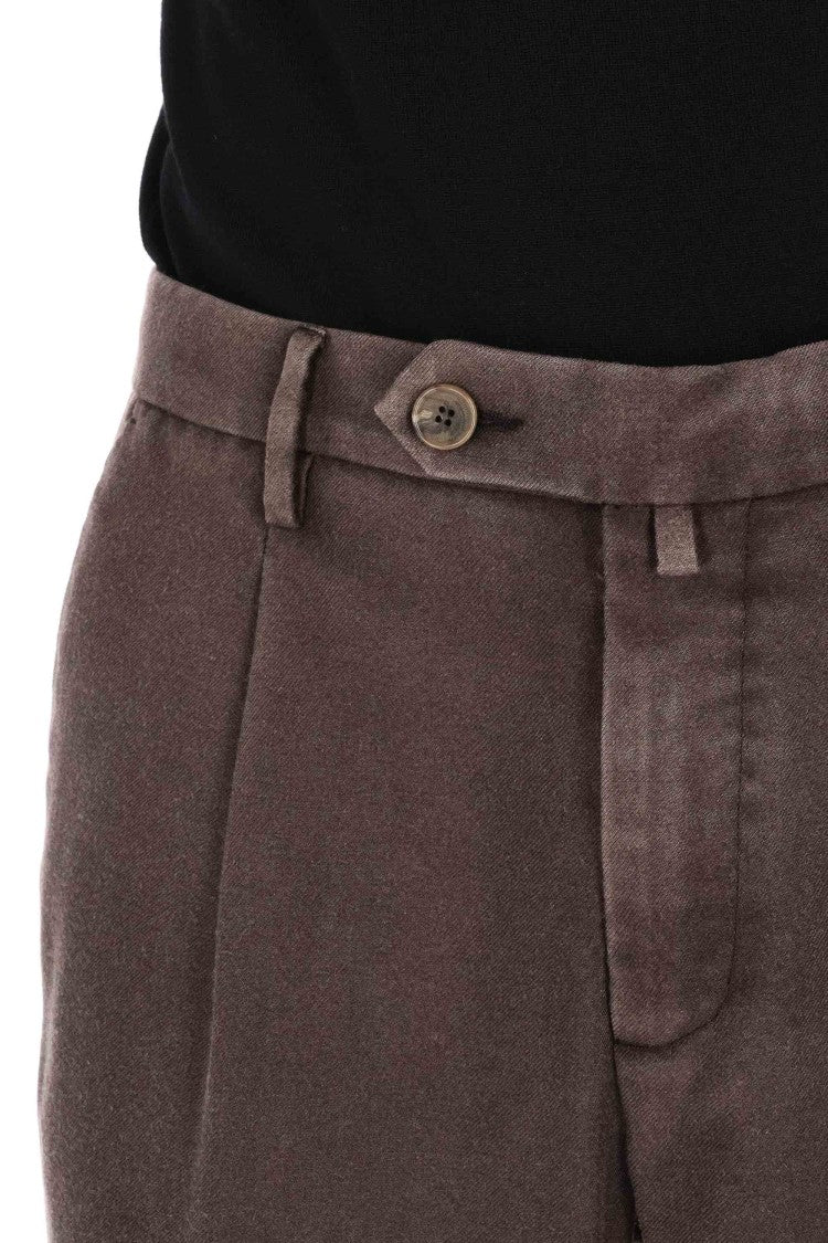 Myths Delavé Wool-Cashmere Trousers