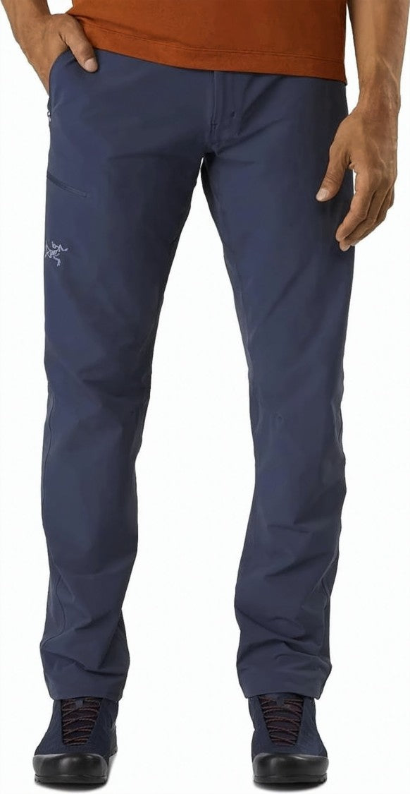 Arc'teryx Straight-Fit Blue Pants With Adjustable Waistband