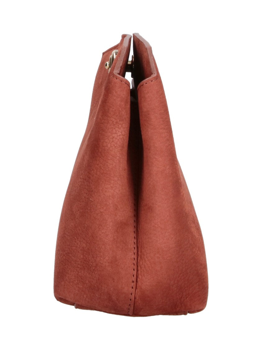 Liffner Rectangular Bag With Textured Surface