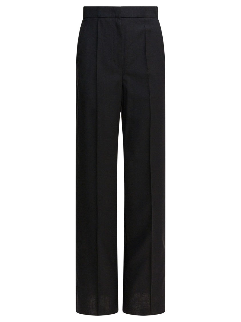 Max Mara Light Wool Straight Trousers