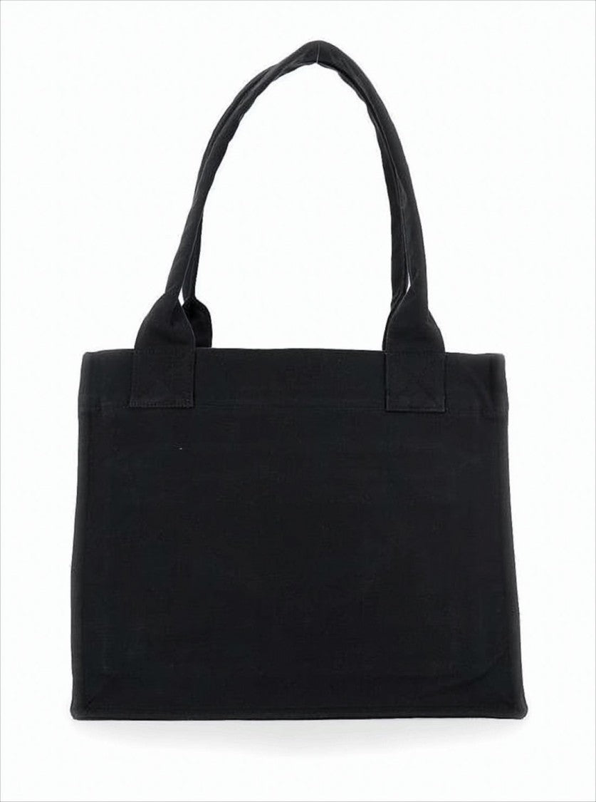 Ganni Rectangular Organic Cotton Tote Bag