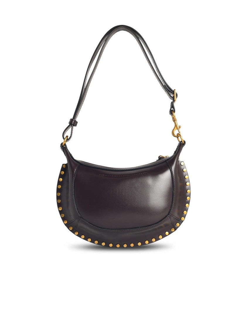 Isabel Marant 'Oskan Moon' Chocolate Brown Leather Bag