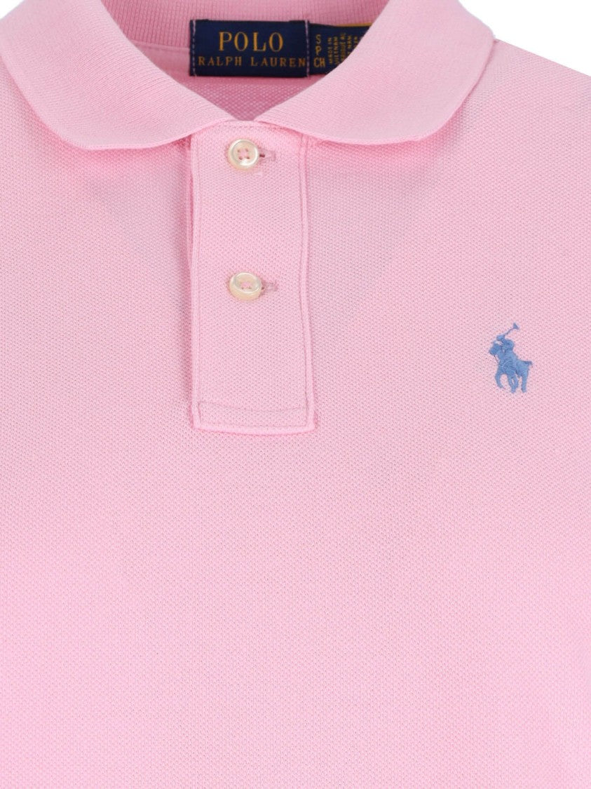 Polo Ralph Lauren Pink Mini Cotton Polo Dress